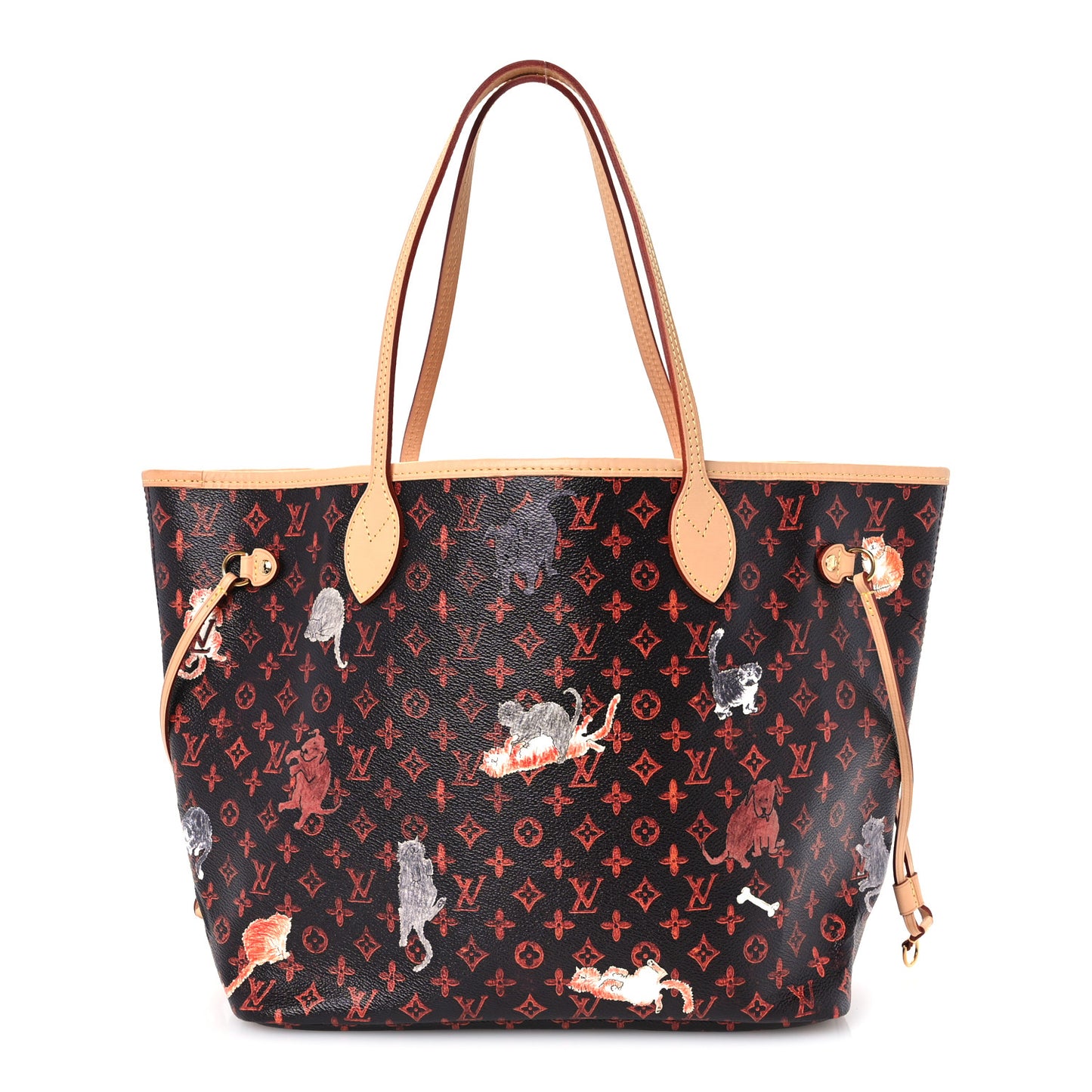 Catogram Neverfull MM Marron