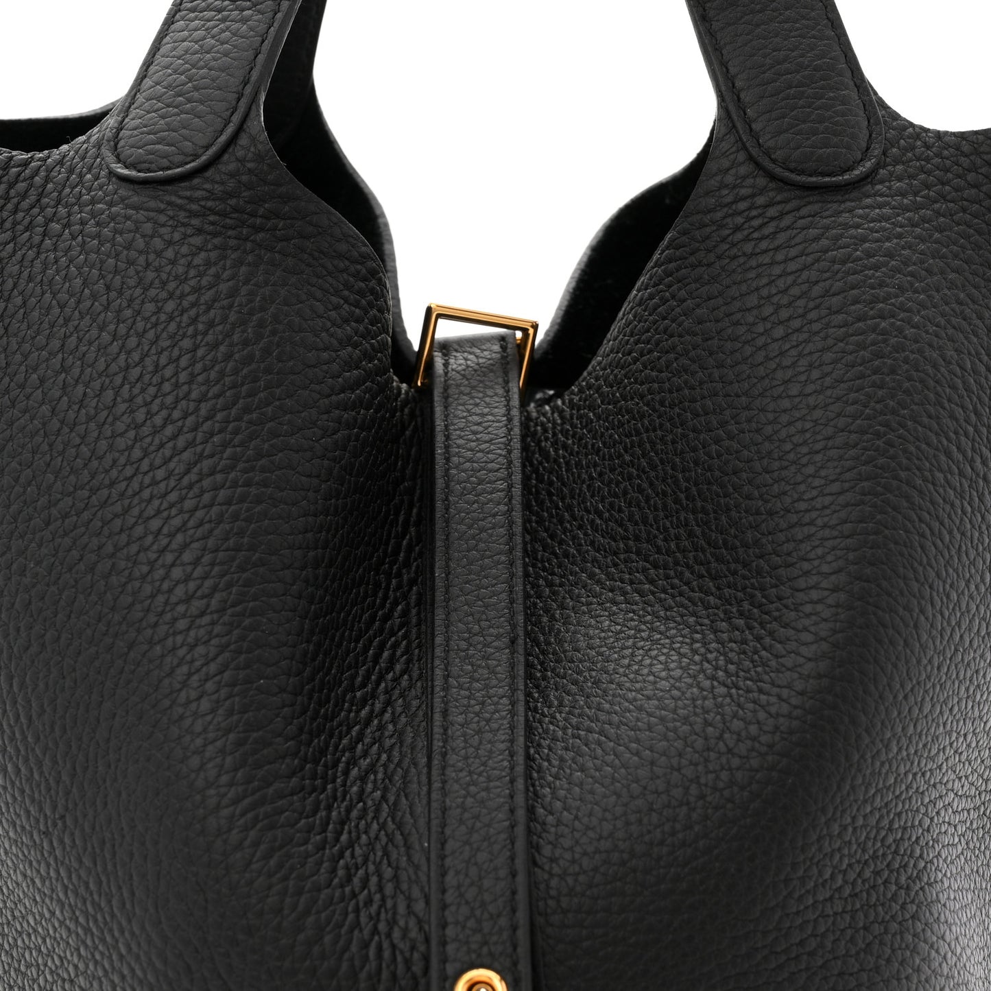 Taurillon Clemence Picotin Lock 22 MM Black