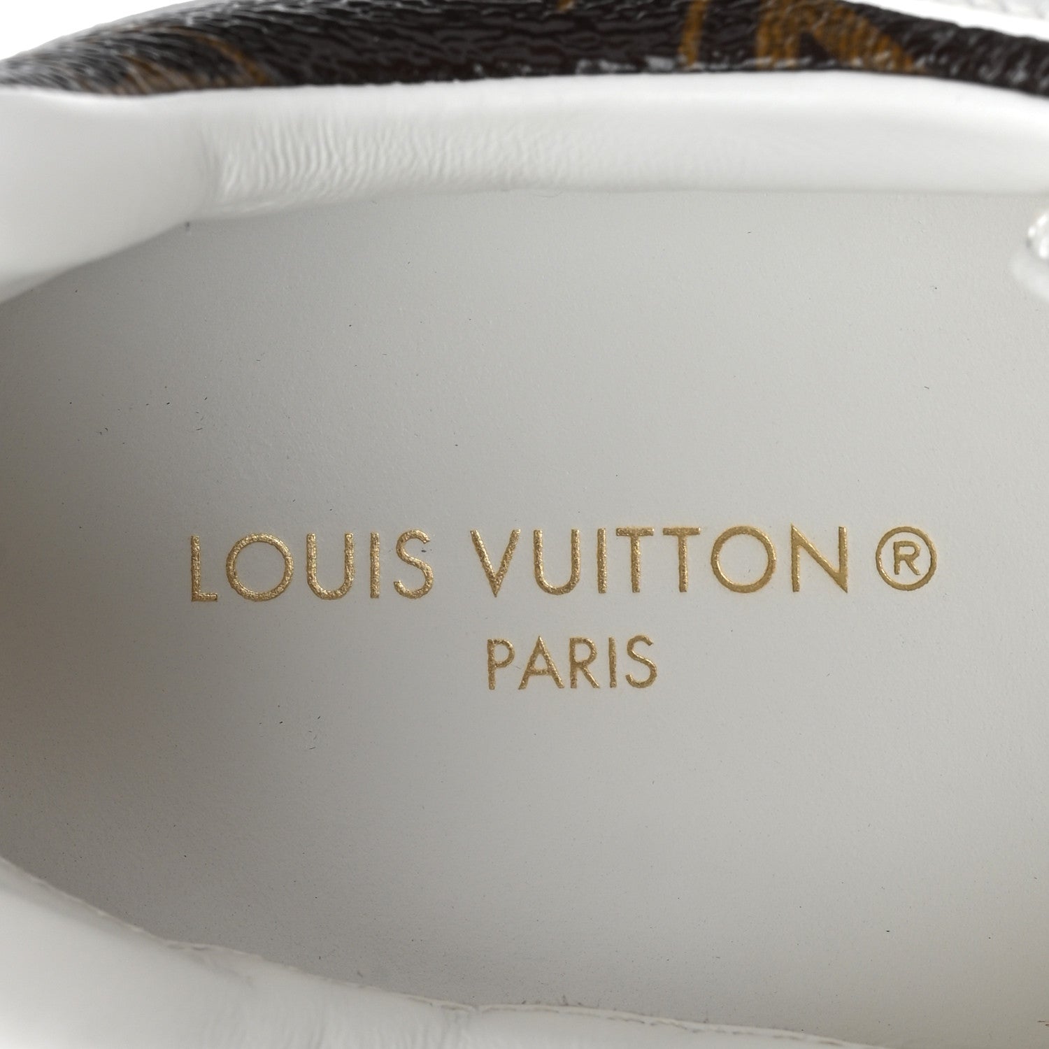 Louis Vuitton Calfskin Monogram Run Away Sneakers 37 White 8 of 12