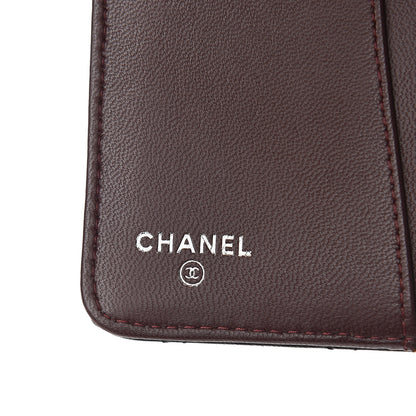 Chanel Lambskin Quilted Small Agenda Cover Black 5 of 7