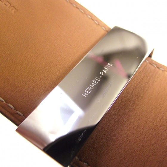 Hermes Tadelak Leather Collier de Chien Bracelet 5 of 6