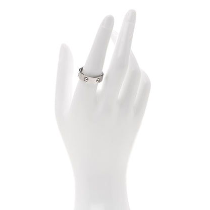 Cartier 18K White Gold 6mm LOVE Ring 57 8 2 of 5