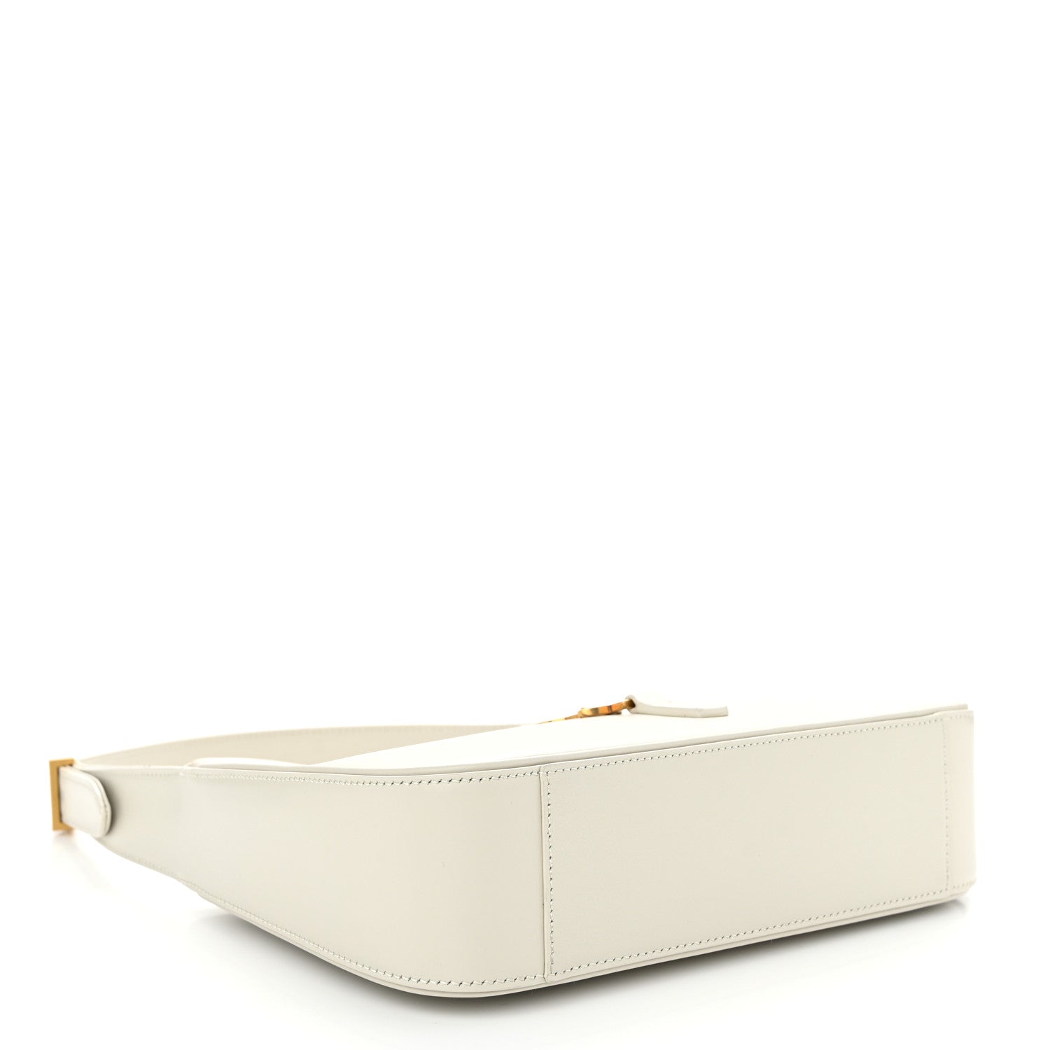 Saint Laurent Smooth Calfskin Le 5 A 7 Hobo Crema Soft 4 of 10