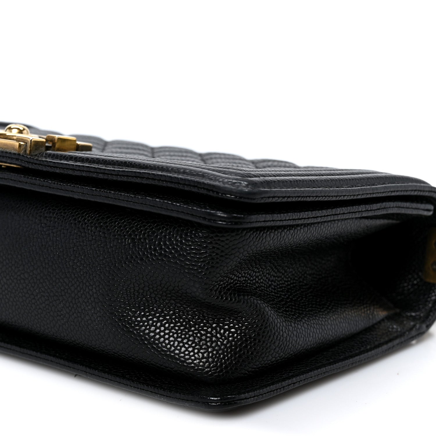 Chanel Caviar Quilted Medium Boy Flap Black 9 of 9