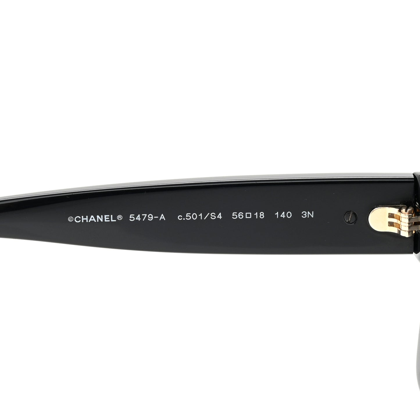 Acetate Square Heart Sunglasses 5479-A Black