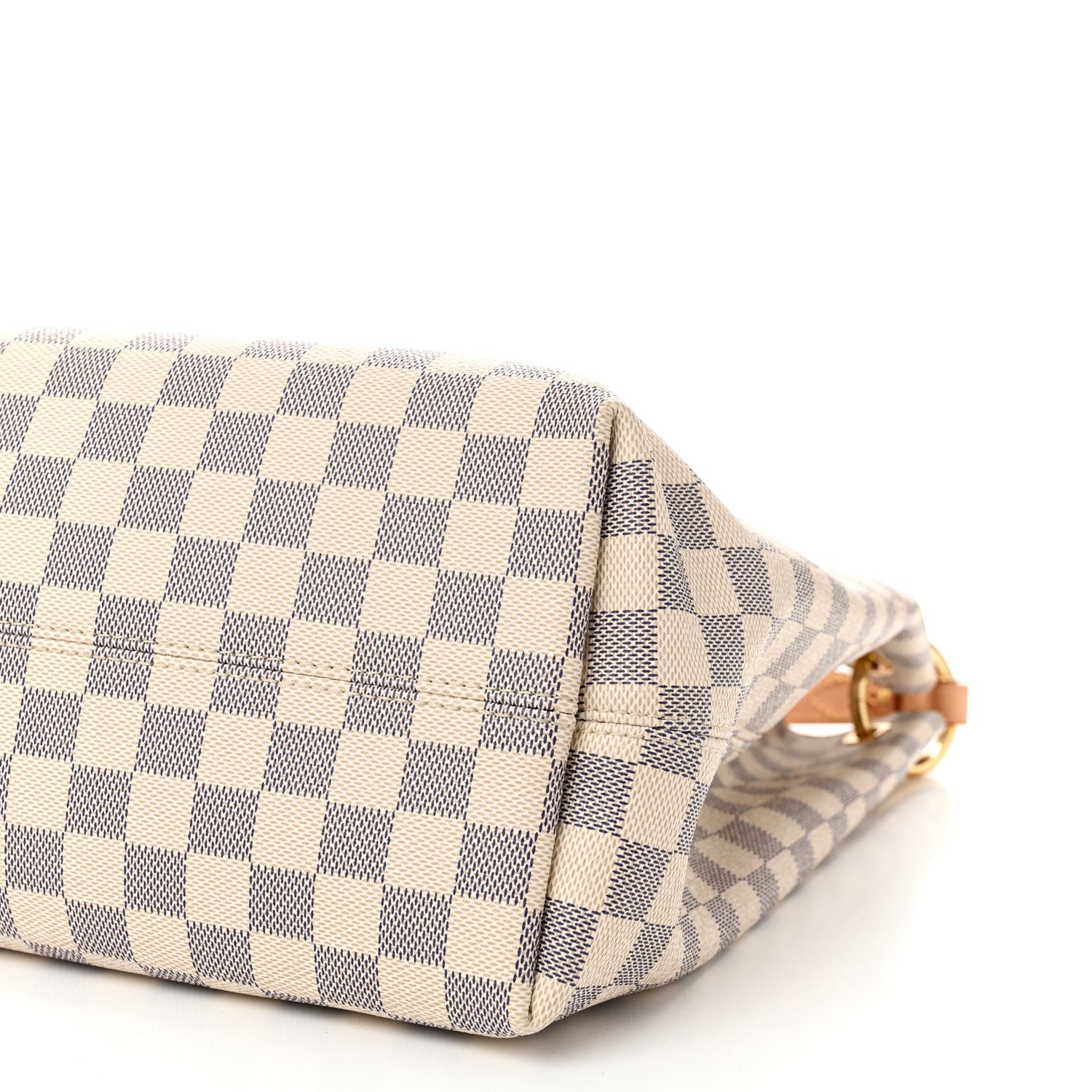 Louis Vuitton Damier Azur Graceful MM Rose Ballerine 9 of 10