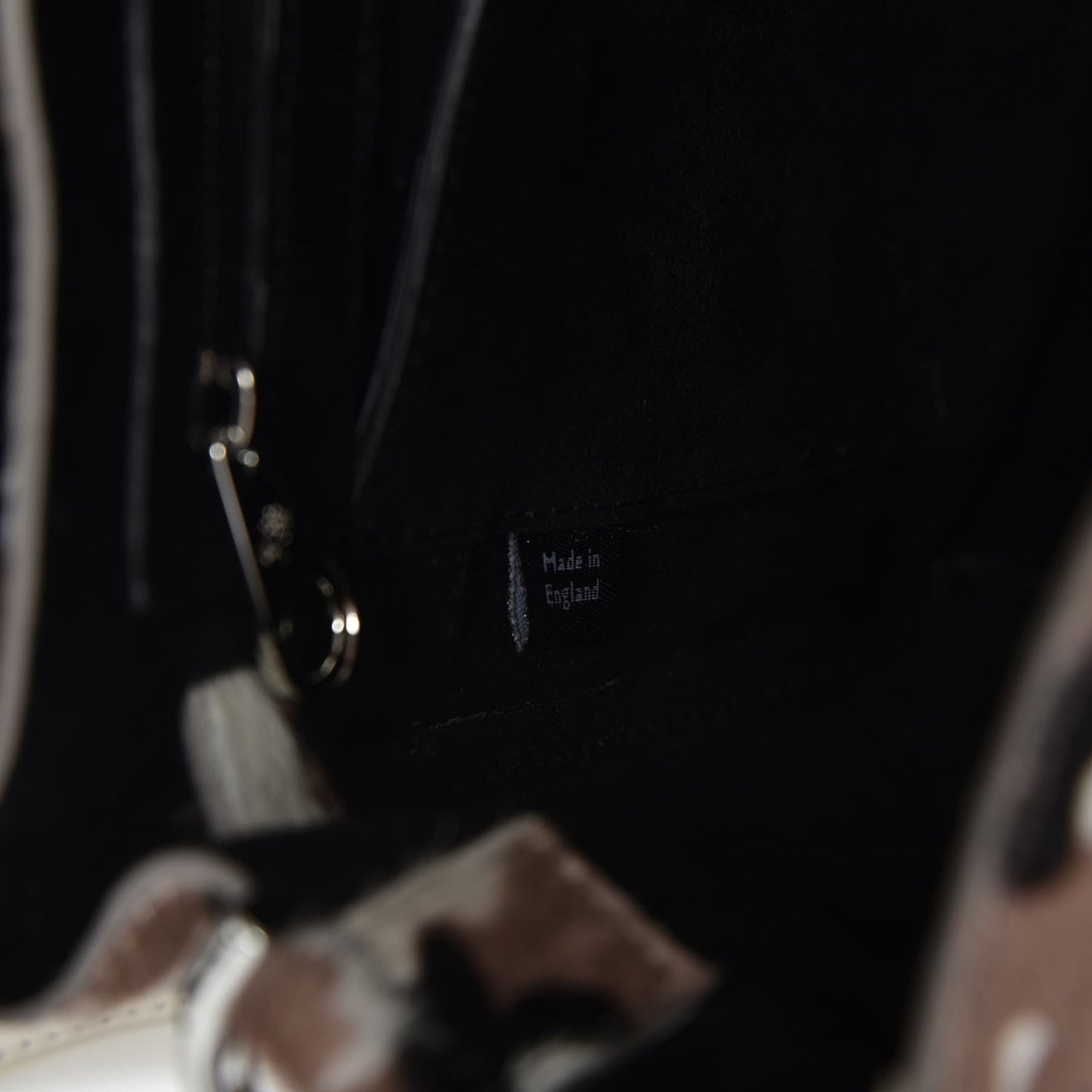 Calf Hair Camo Cara Delevingne Mini Backpack Beige