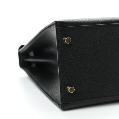 Hermes Epsom Kelly Sellier 28 Black 5 of 11