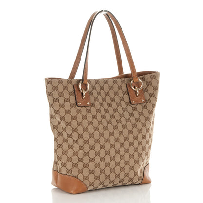 Gucci GG Monogram Medium Charm Tote Light Brown 3 of 7