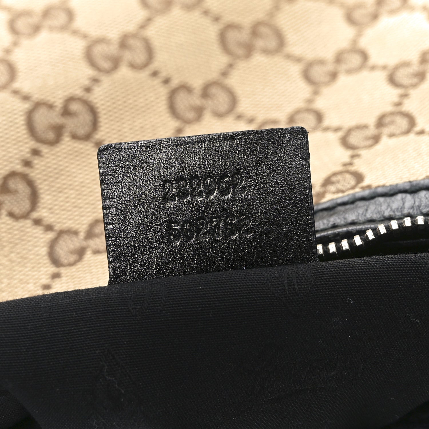 Gucci Monogram Medium GG Twins Hobo Black 7 of 10