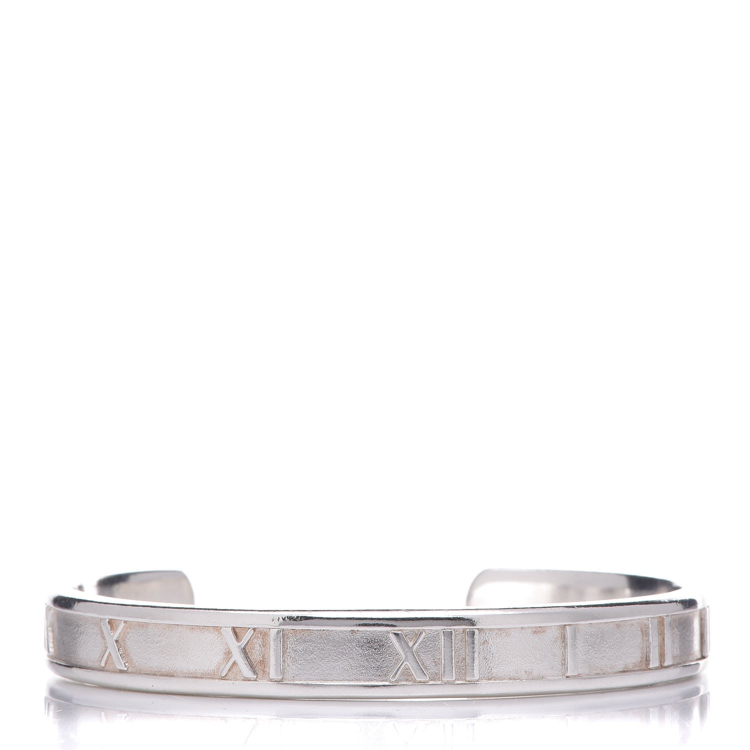 Tiffany Sterling Silver Atlas Cuff Bracelet 1 of 5