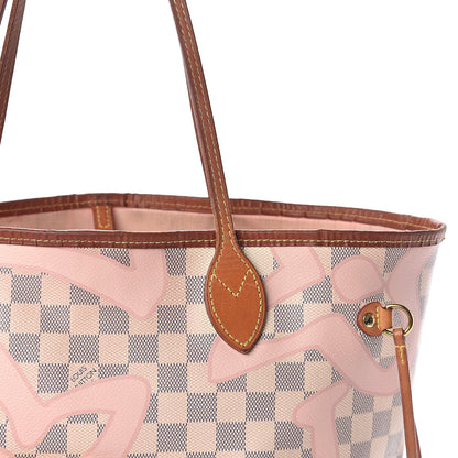 Louis Vuitton Damier Azur Tahitienne Neverfull MM 12 of 18
