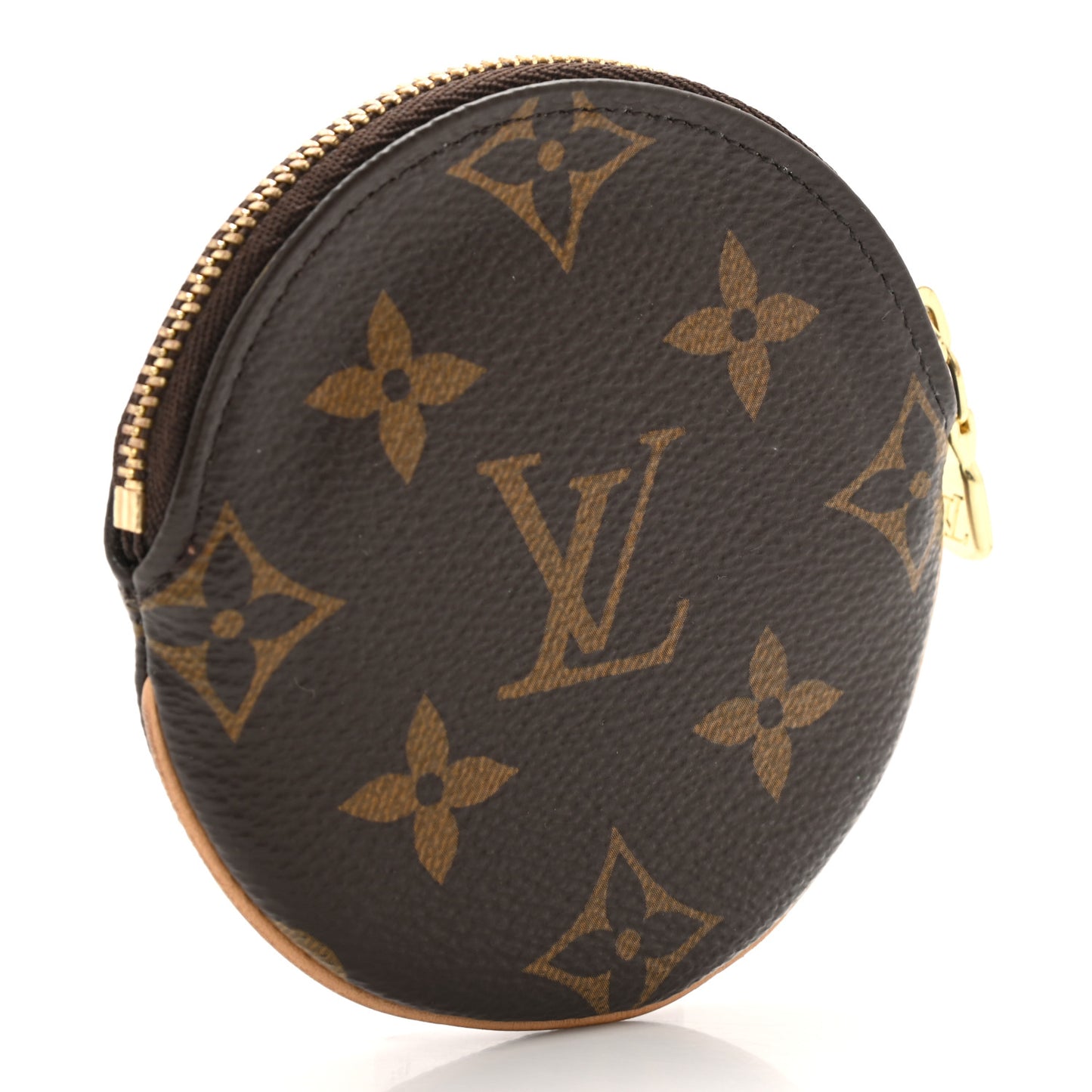 Monogram Round Coin Purse