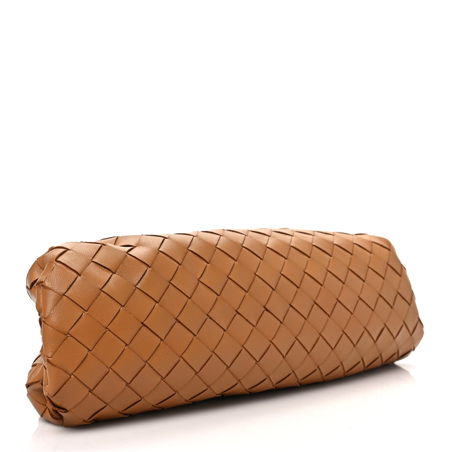 Nappa Intrecciato Teen Pouch Caramel