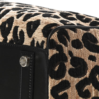 Louis Vuitton Jacquard Velvet Leopard Print Stephen Sprouse Speedy 9 of 15
