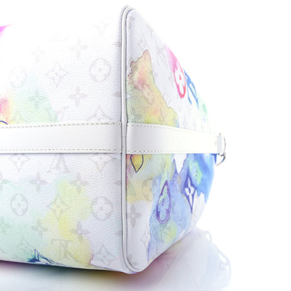 Louis Vuitton Monogram Watercolor Keepall Bandouliere 50 Multicolor 6 of 8