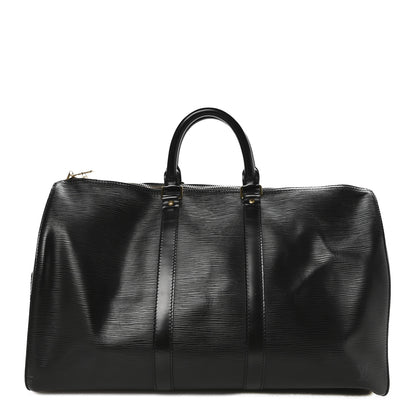 Louis Vuitton Epi Keepall 45 Black 1 of 9