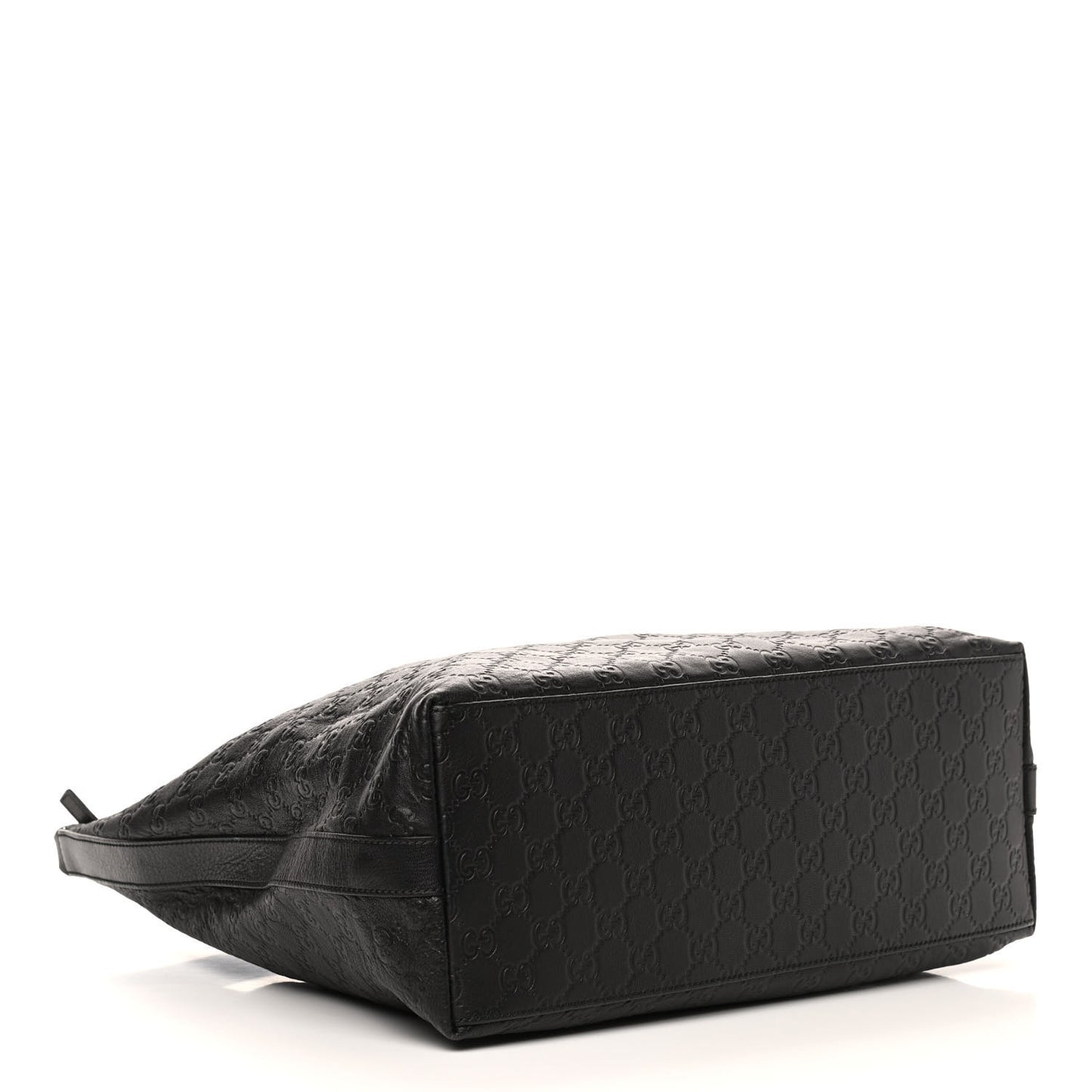 Guccissima Large Hobo Black