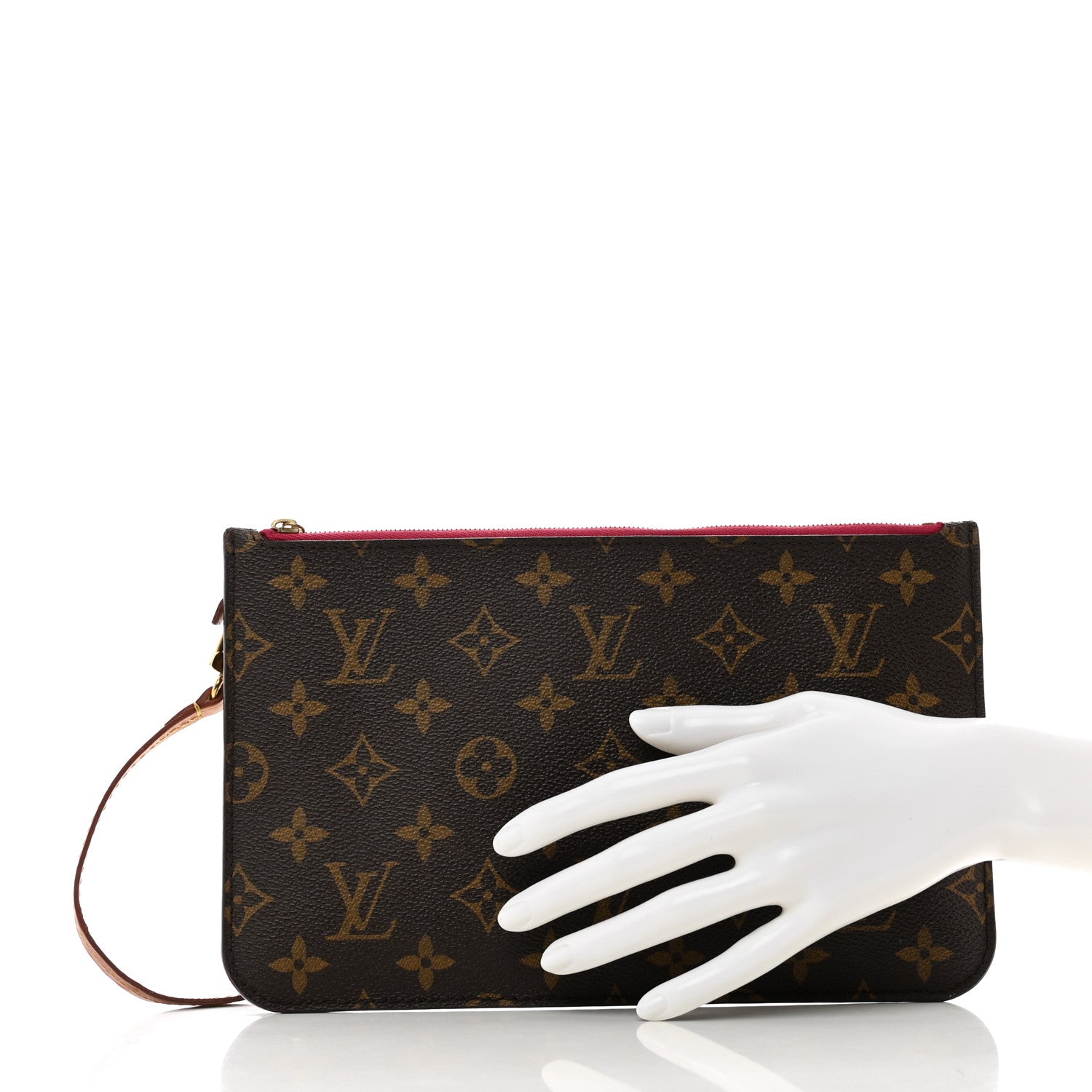 Louis Vuitton Monogram Neverfull MM GM Pochette Pivoine 2 of 8