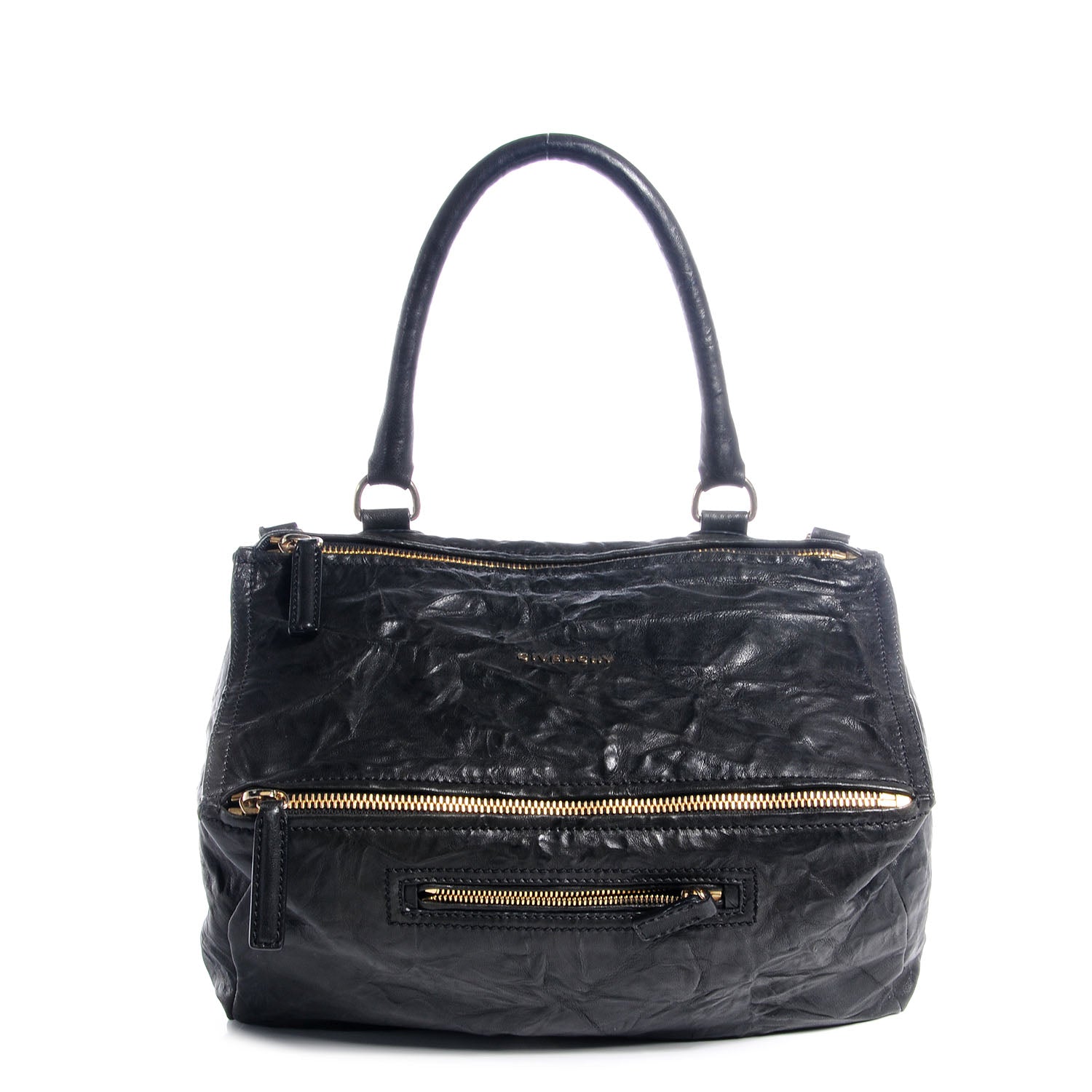 Givenchy Tumbled Sheepskin Medium Pandora Bag Black 1 of 9