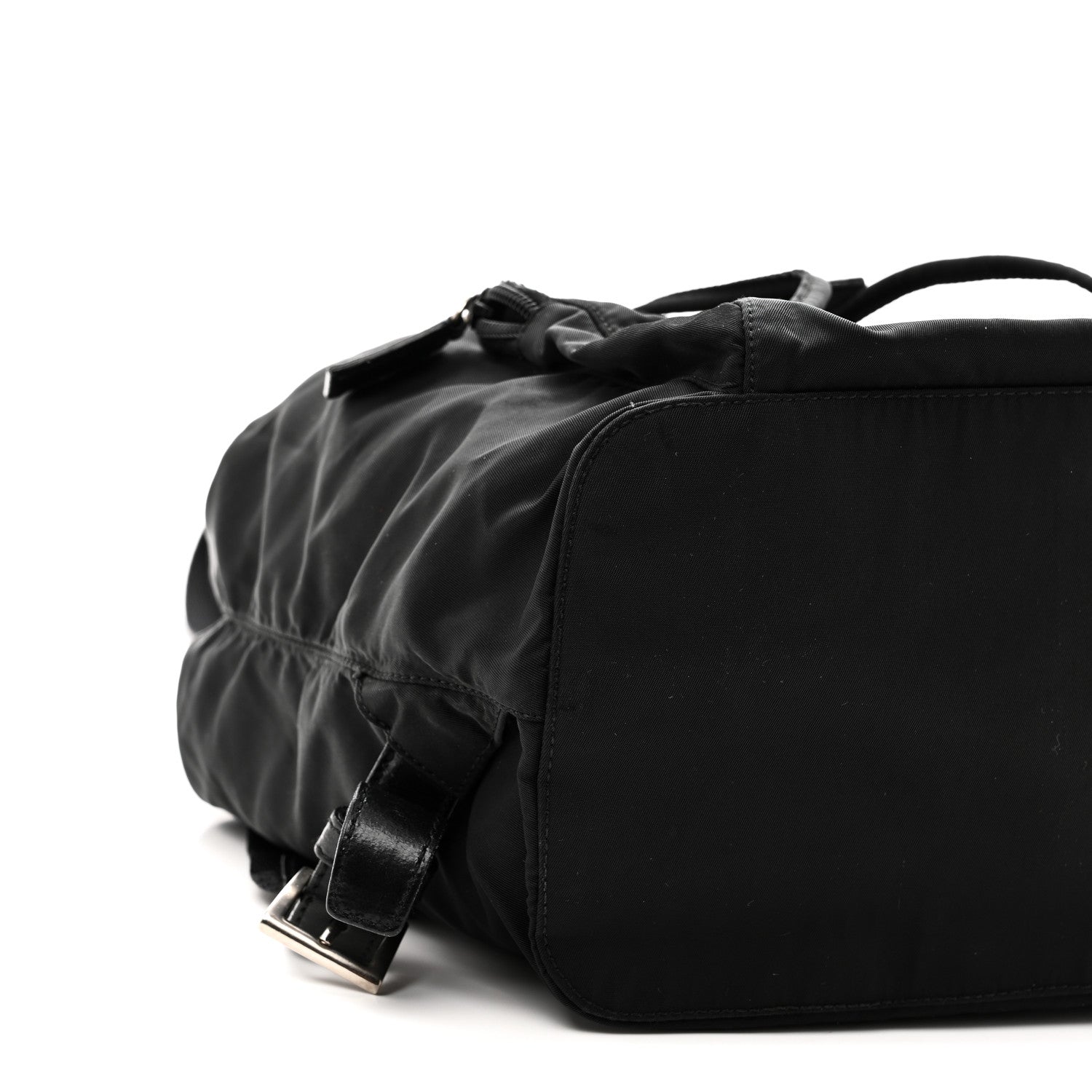 Prada Tessuto Nylon Vela Cinch Backpack Black 8 of 9
