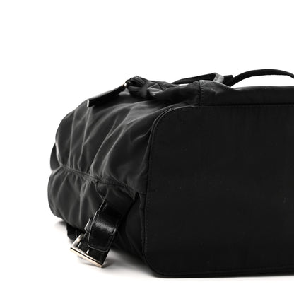 Prada Tessuto Nylon Vela Cinch Backpack Black 8 of 9