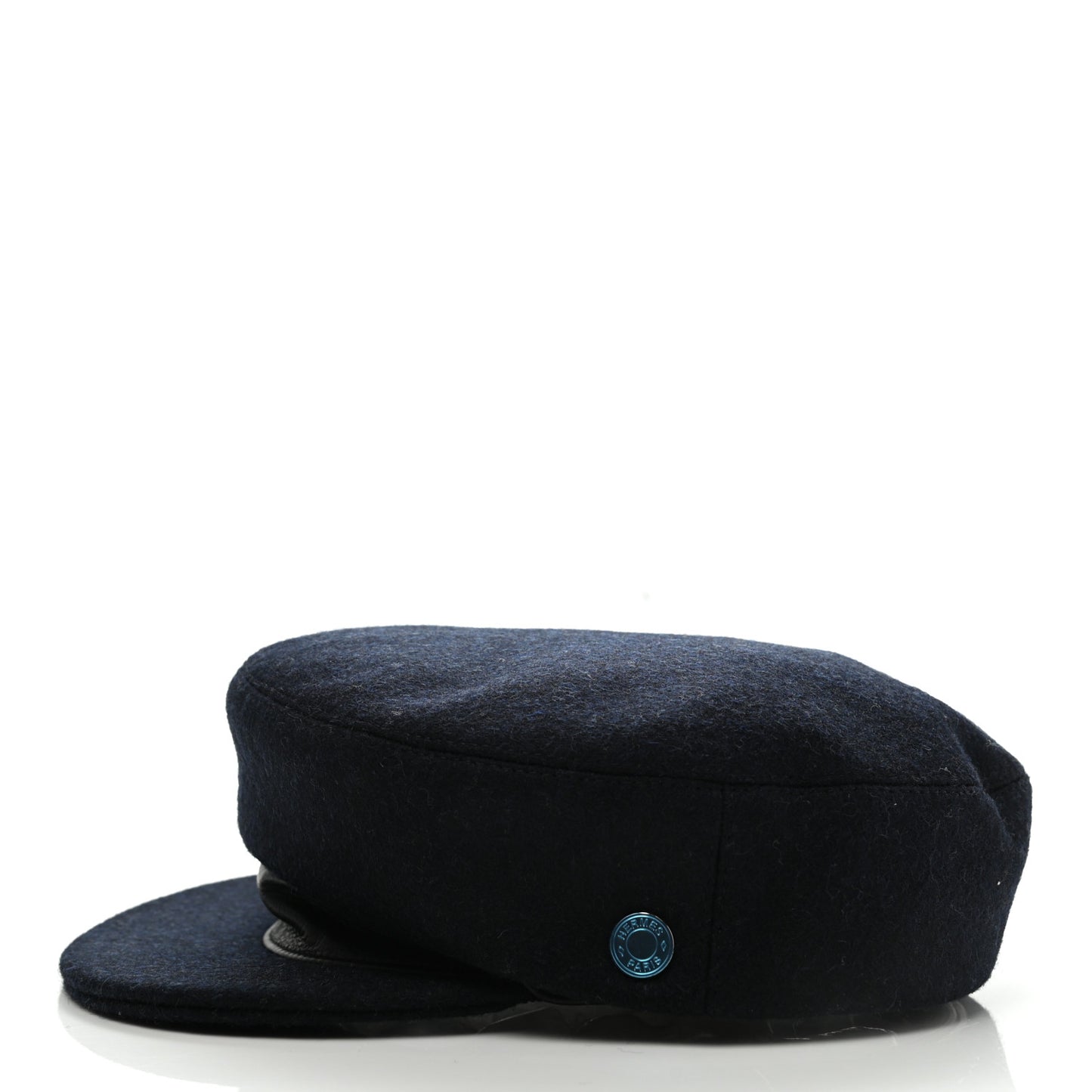 Broadcloth Newton Calfskin Dani Cap 58 Marine Black