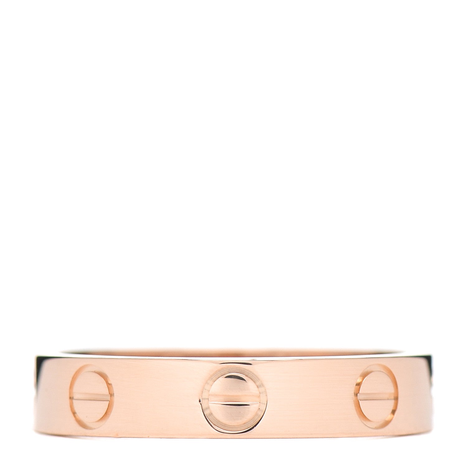 Cartier 18K Pink Gold 3.5mm LOVE Wedding Band Ring 50 5.25 3 of 6
