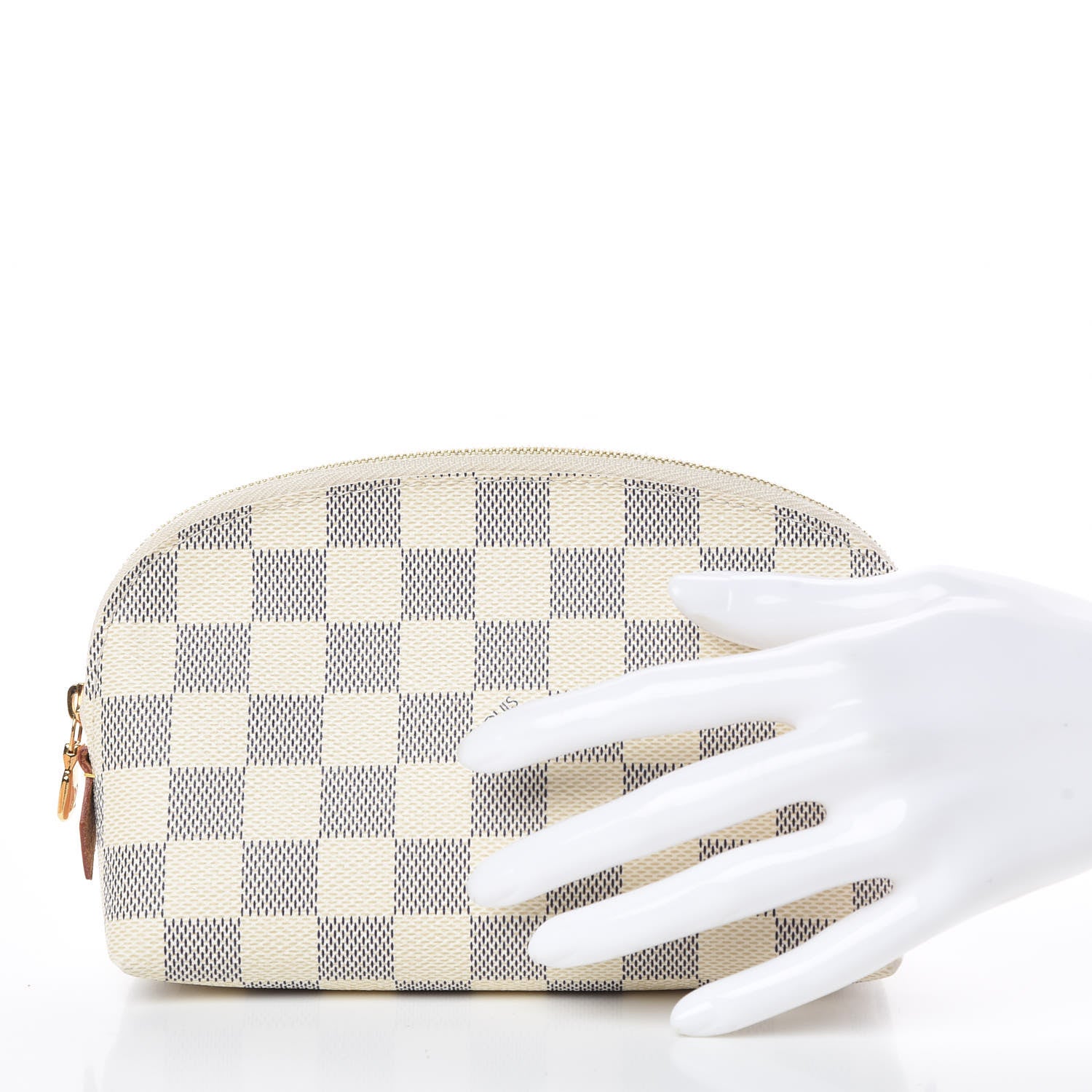 Louis Vuitton Damier Azur Cosmetic Pouch 2 of 10