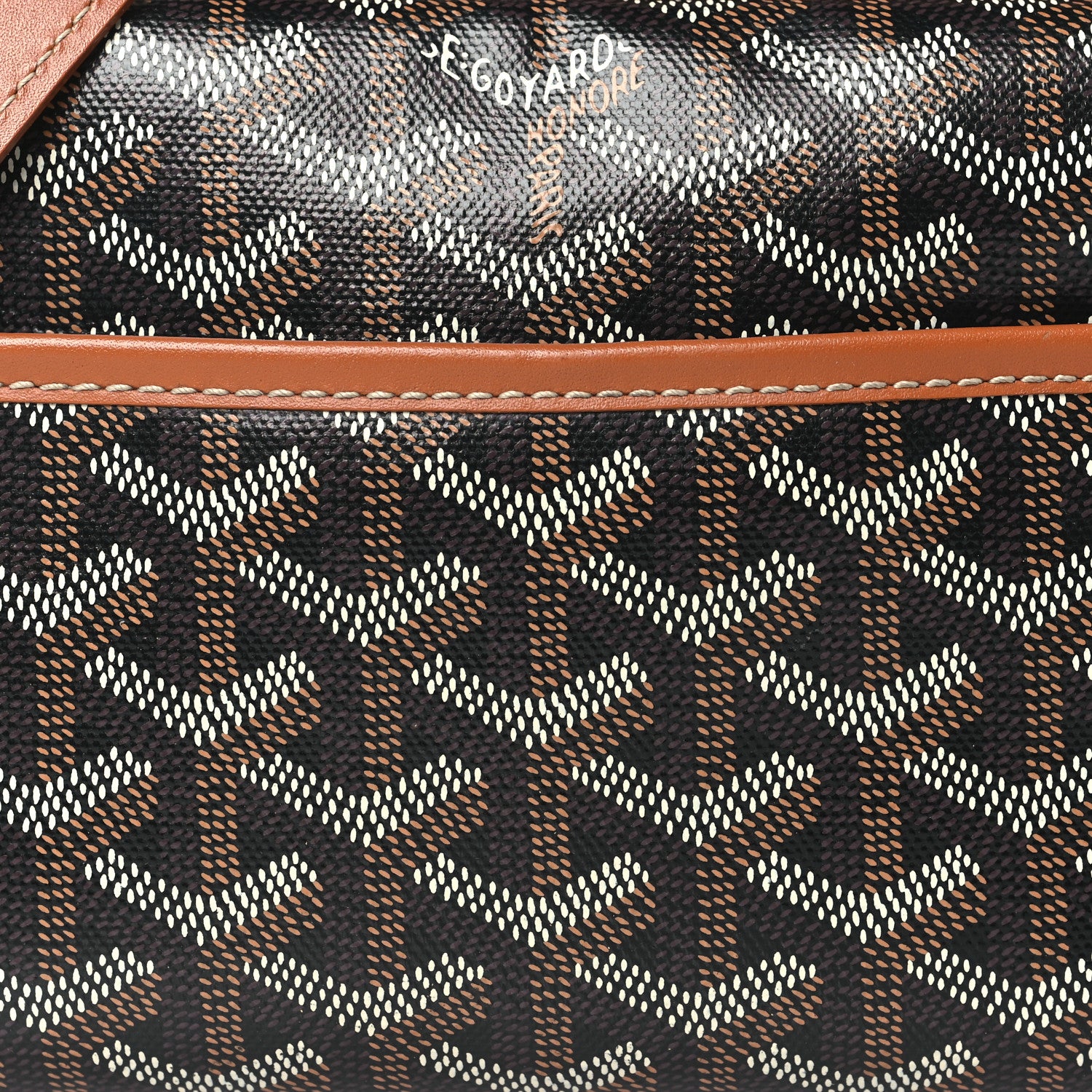Goyard Goyardine Sac Cap Vert Black Gold 7 of 9