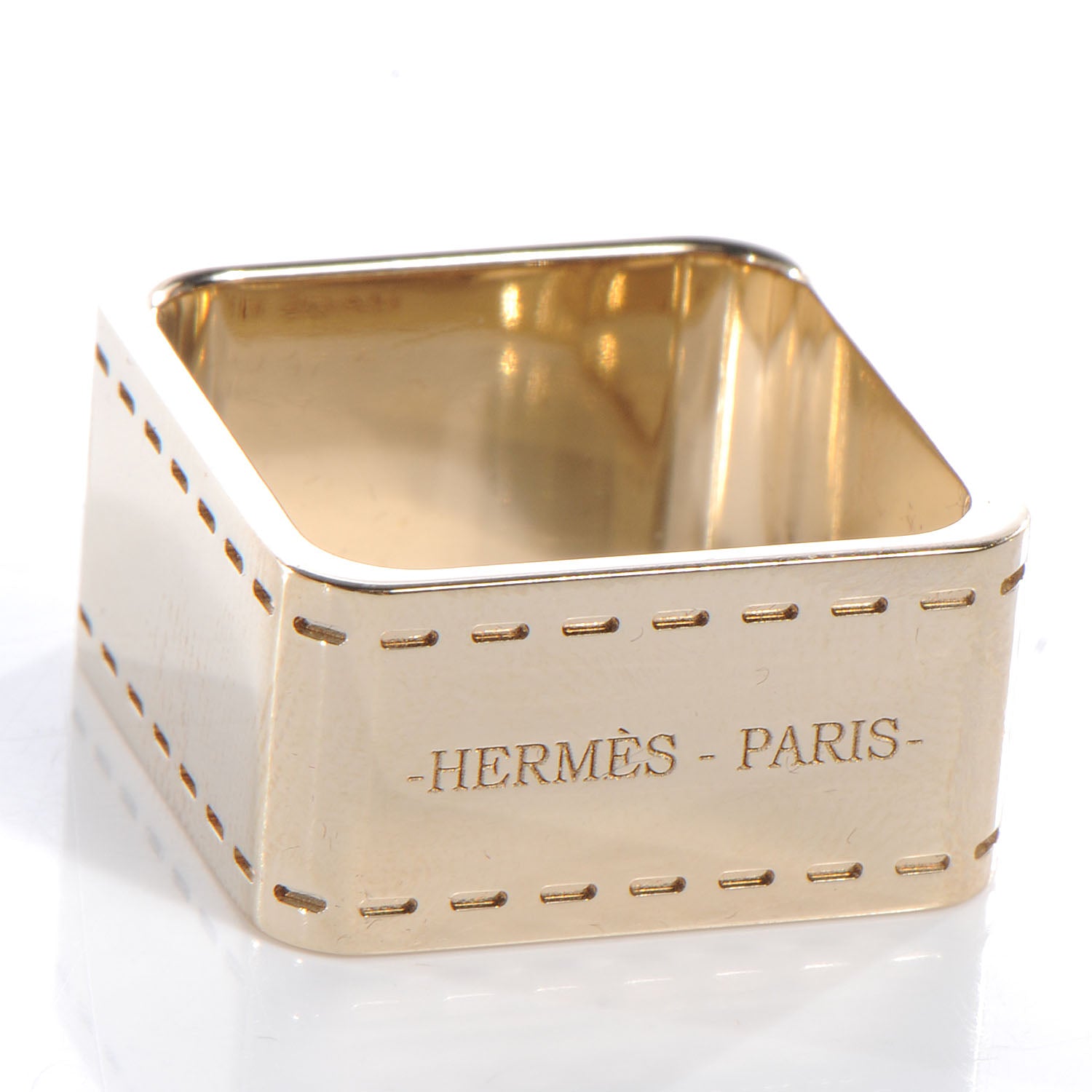 Hermes Permabrass Bolduc Scarf Ring 5 of 6
