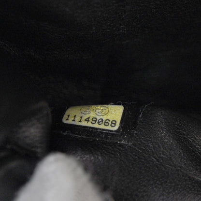 Chanel Lambskin Perforated East West Flap Black 11 of 11