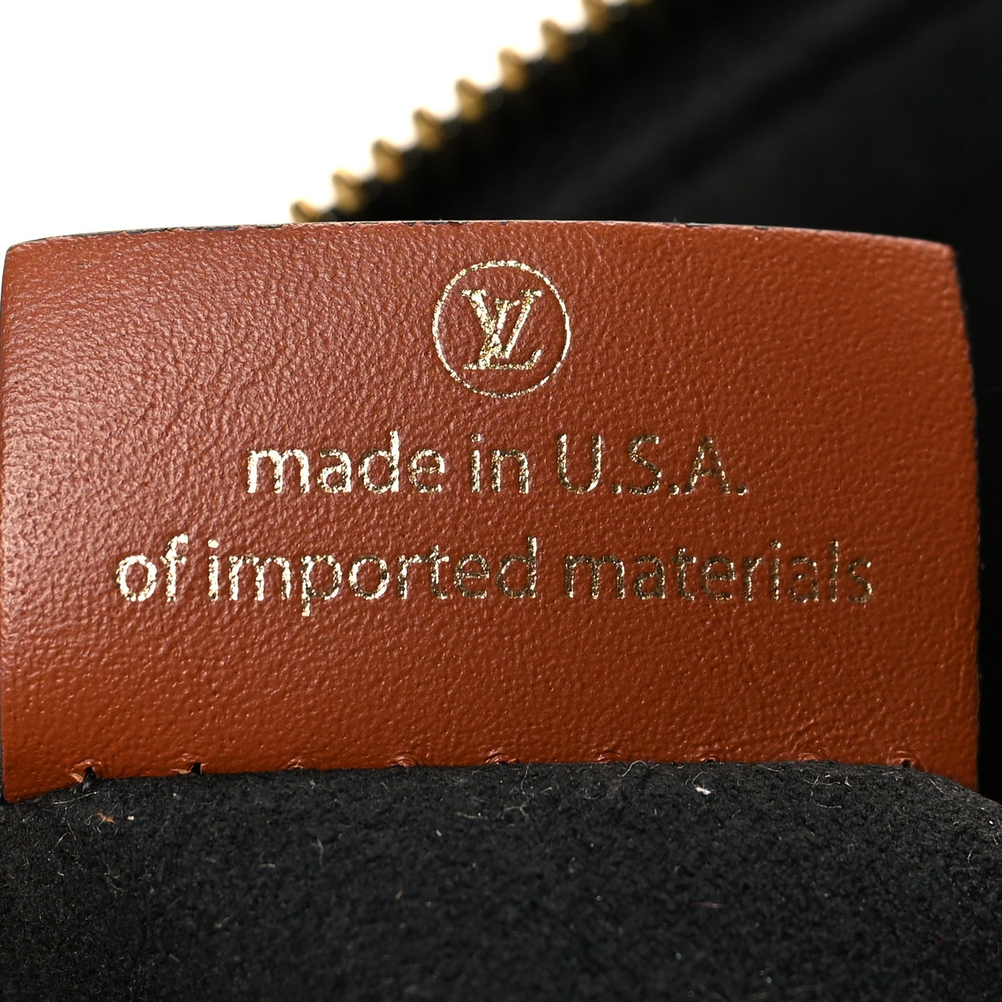 Monogram V Tote MM Black