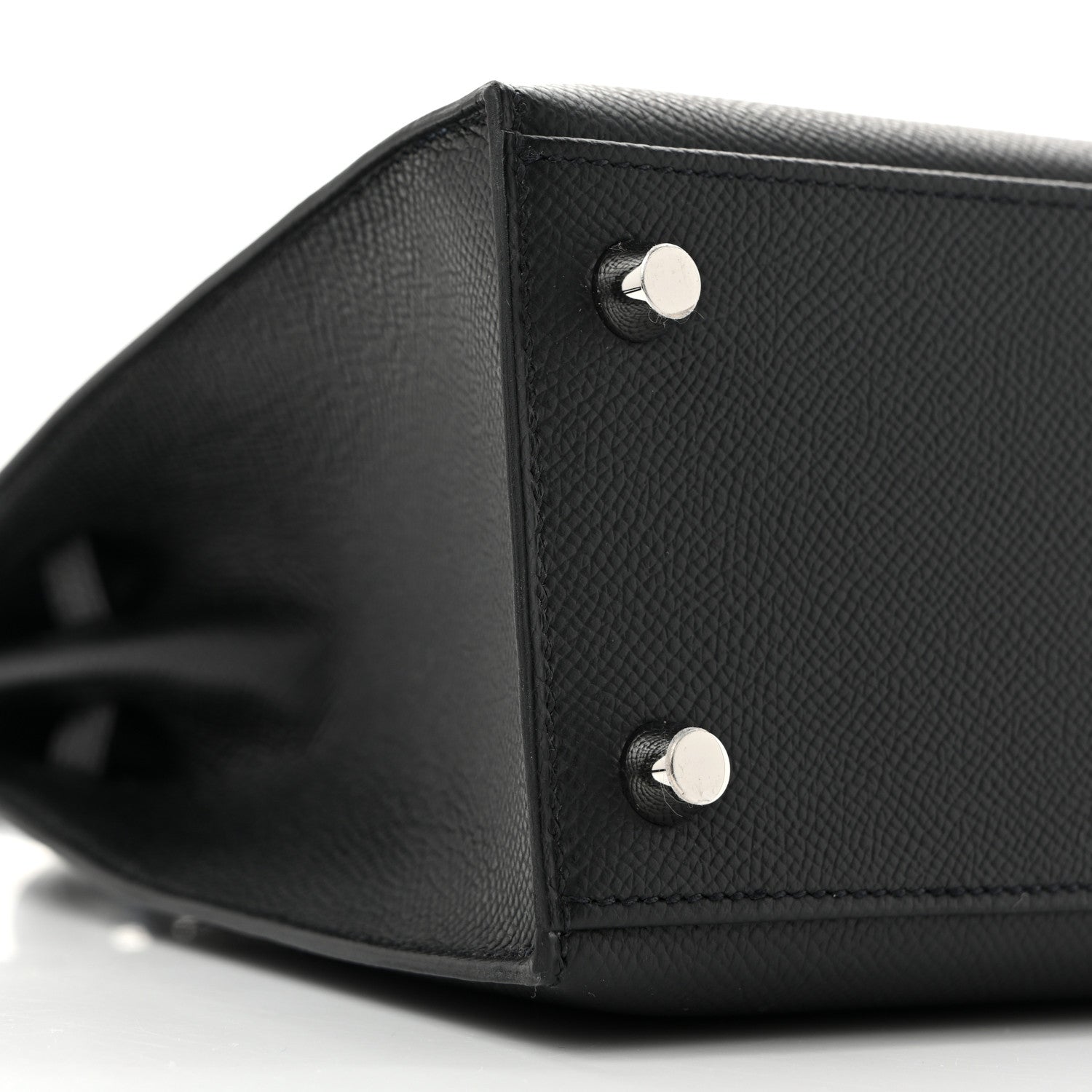 Hermes Epsom Kelly Sellier 25 Black 7 of 9