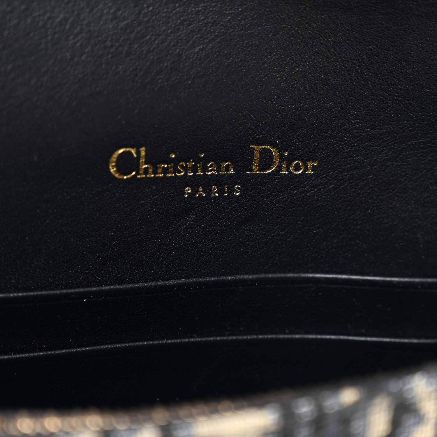 Christian Dior Oblique Saddle Belt Bag Blue 6 of 9