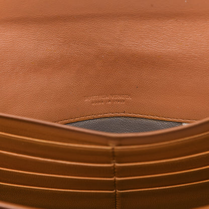 Bottega Veneta Nappa Intrecciato Continental Flap Wallet Topaz 15 of 16