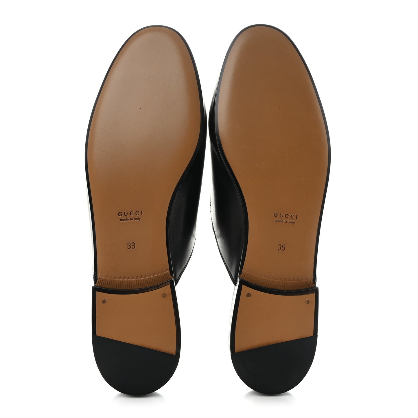 Calfskin Womens Princetown Slippers 39 Black