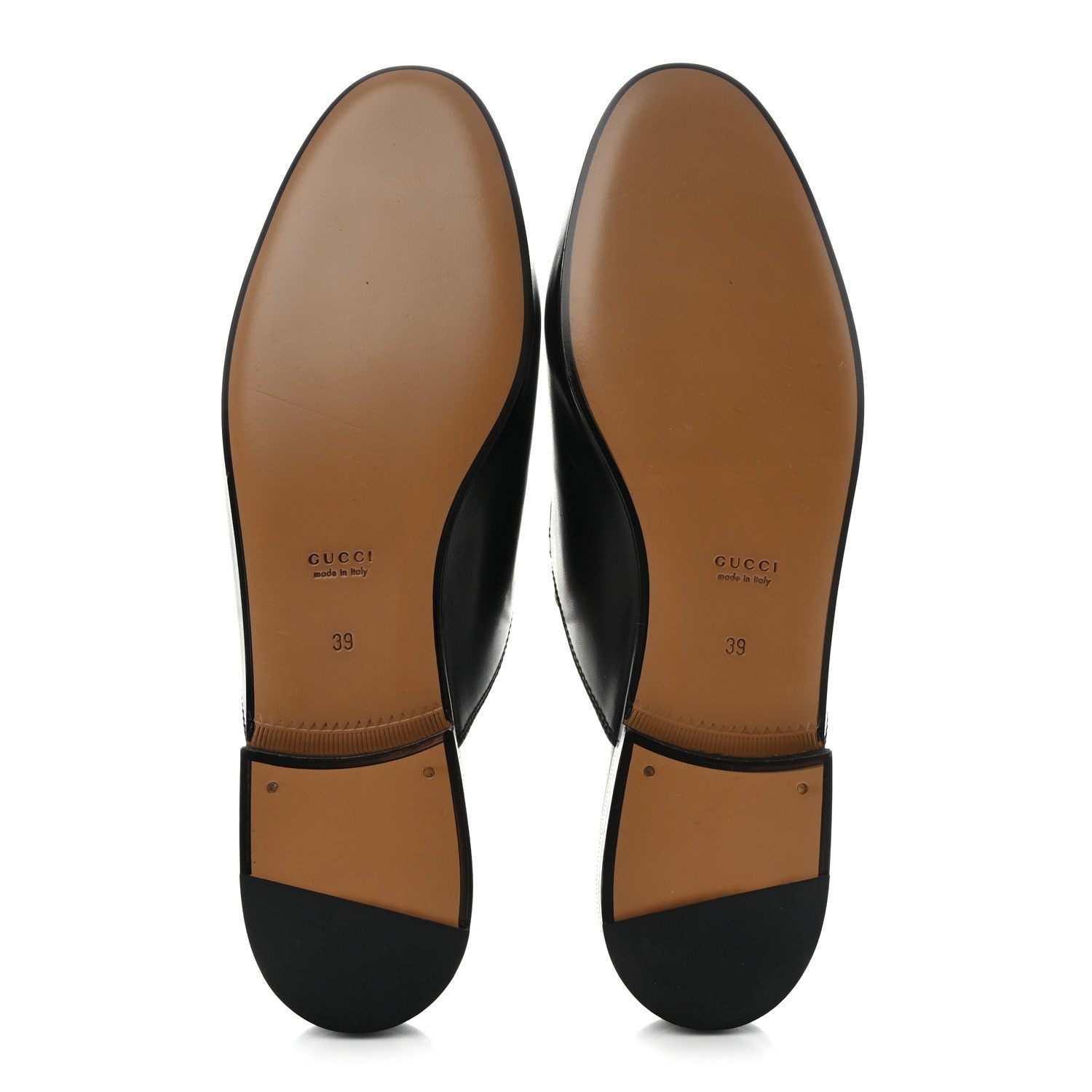 Gucci Calfskin Womens Princetown Slippers 39 Black 5 of 9