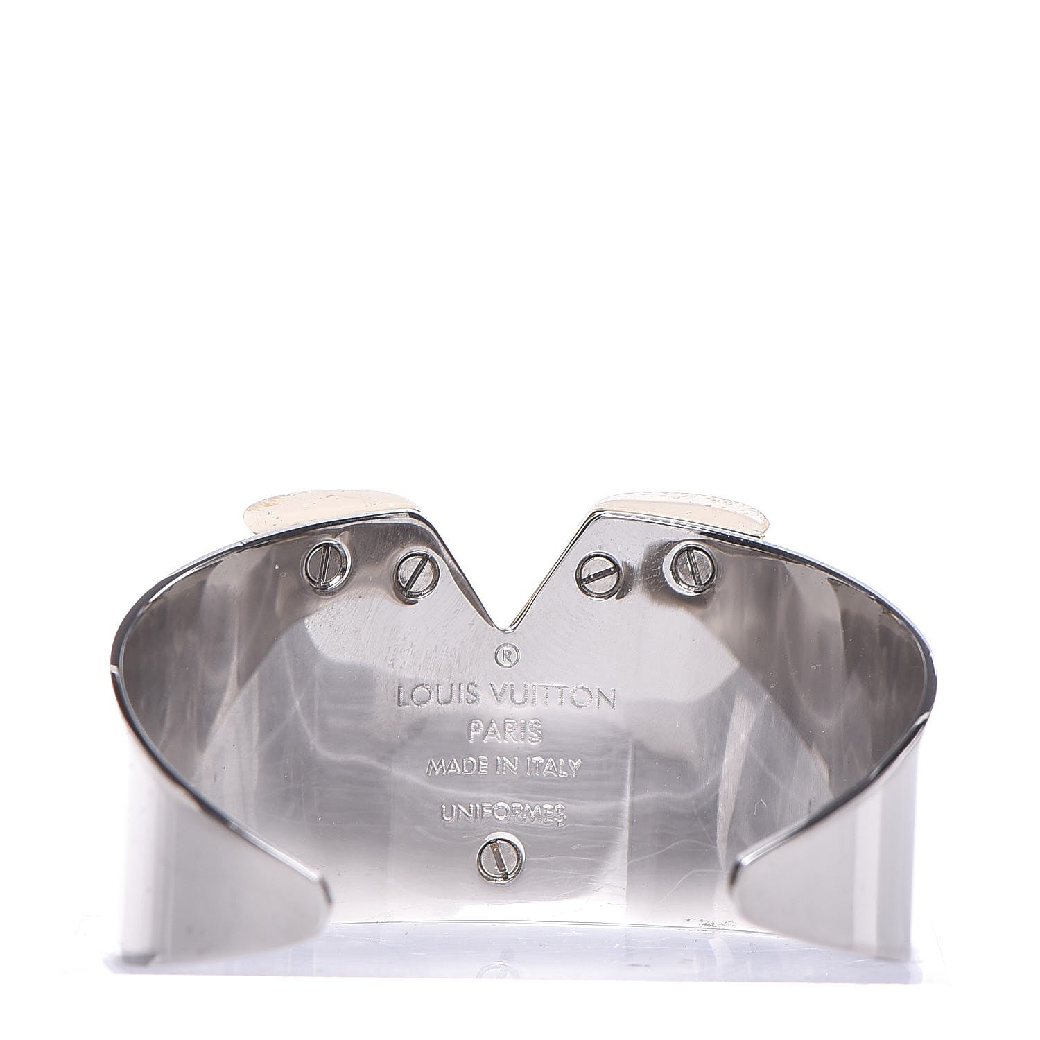Louis Vuitton Essential V Cuff Gold 3 of 4