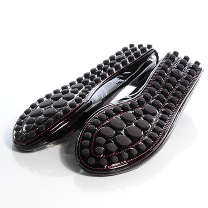 Louis Vuitton Patent Oxford Ballerina Flats Amarante Size 42 5 of 9