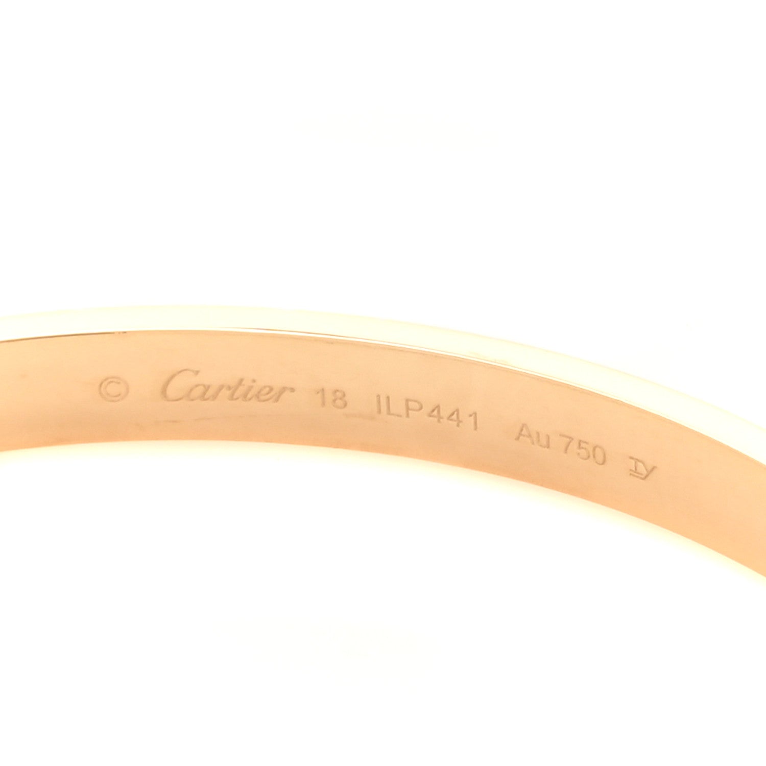 Cartier 18K Yellow Gold LOVE Bracelet 18 4 of 5