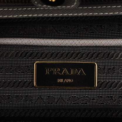 Prada Saffiano Lux Large Tote Argilla 6 of 8