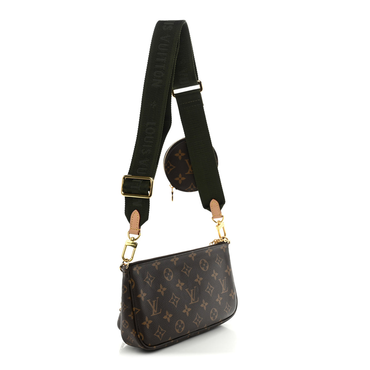 Monogram Multi Pochette Accessories Kaki