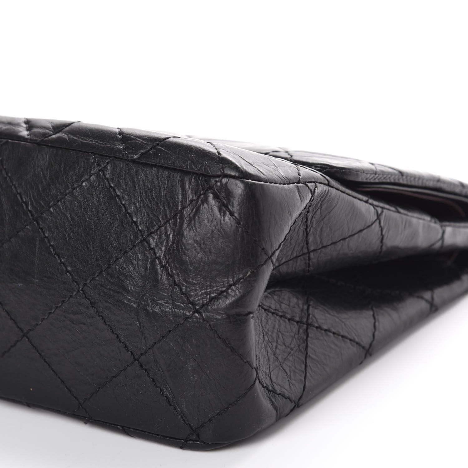 Chanel Aged Calfskin Quilted 2.55 Reissue 227 Flap Black 7 of 10