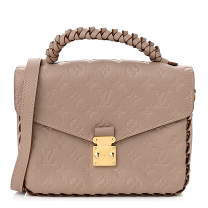 Louis Vuitton Empreinte Braided Pochette Metis Vison 1 of 10