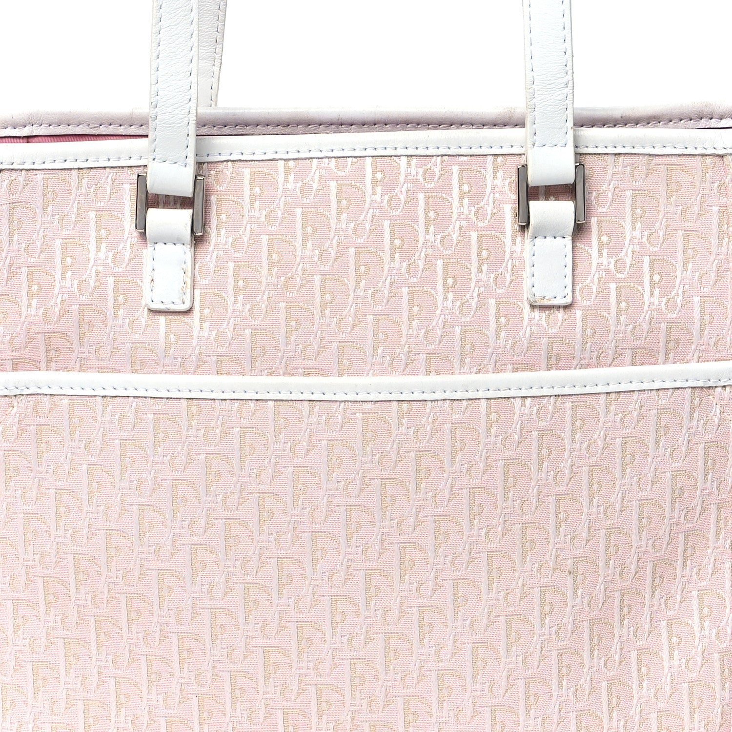 Christian Dior Monogram Tote Pink 8 of 13