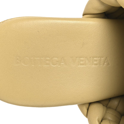 Bottega Veneta Nappa Padded Intrecciato Mules Sandals 39 Tapioca 8 of 9
