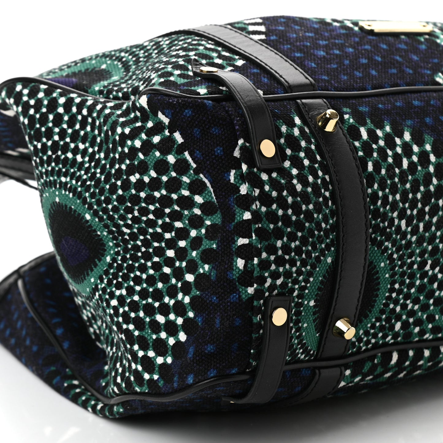 Summer Sun Canvas Medium Havenmore Tote Dark Peacock