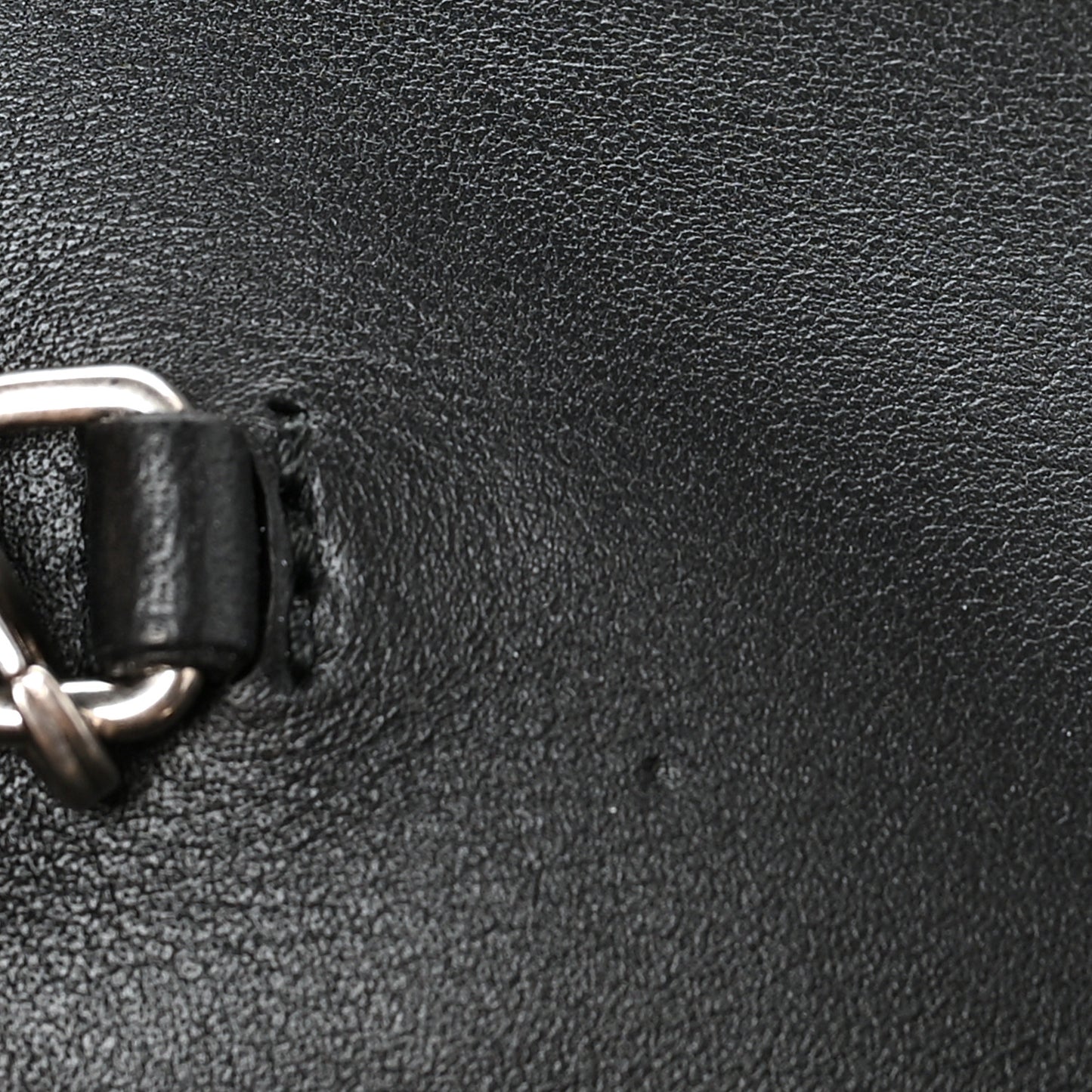 Velvet GG Monogram Mini Dionysus Chain Wallet Black