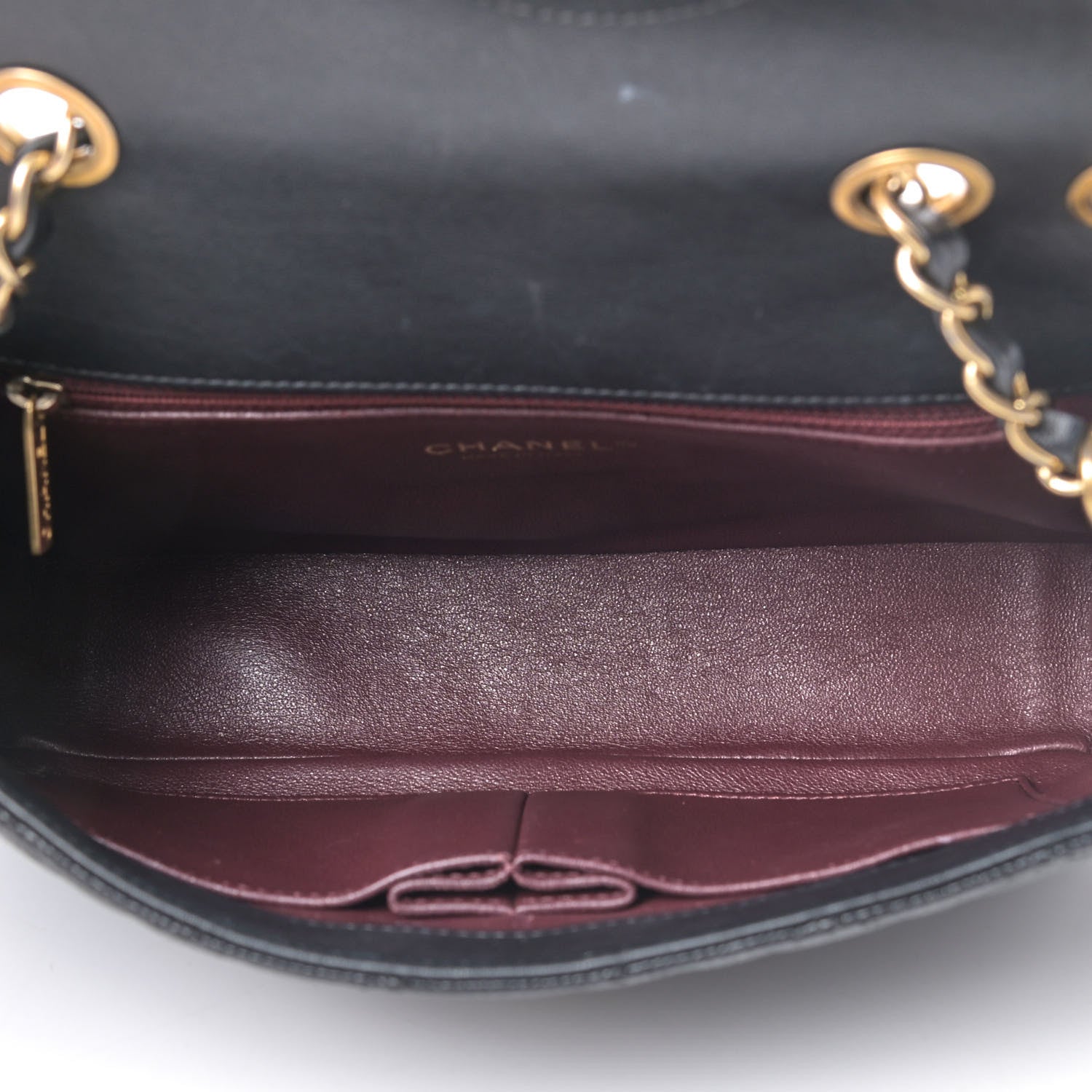 Chanel Caviar Quilted Medium CC Filigree Flap Black 4 of 6